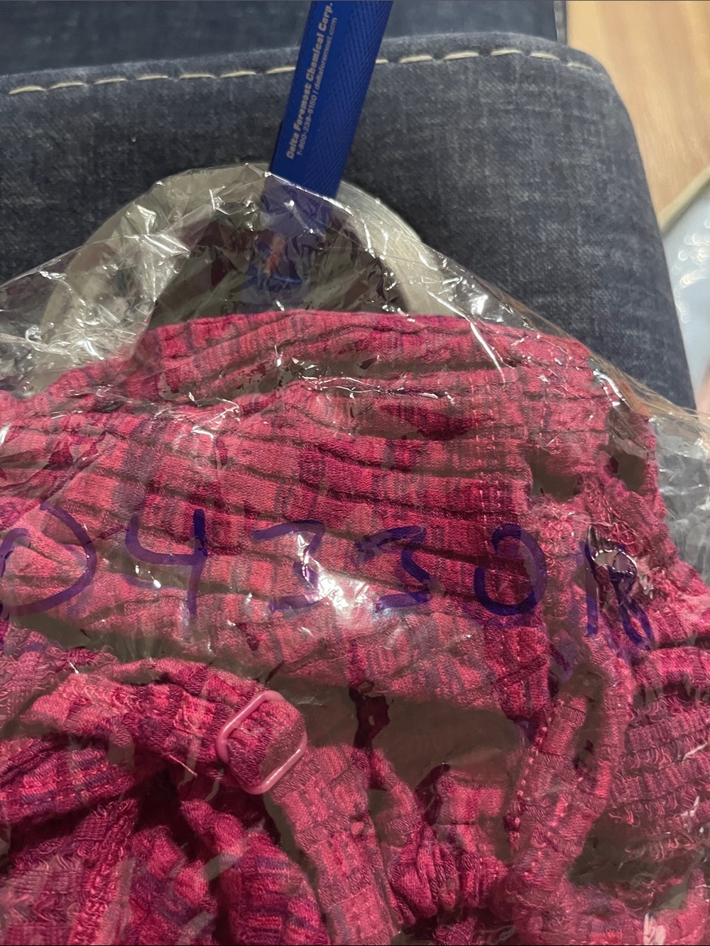 H&M Burgundy Ribbed Top - Picture 4 of 4